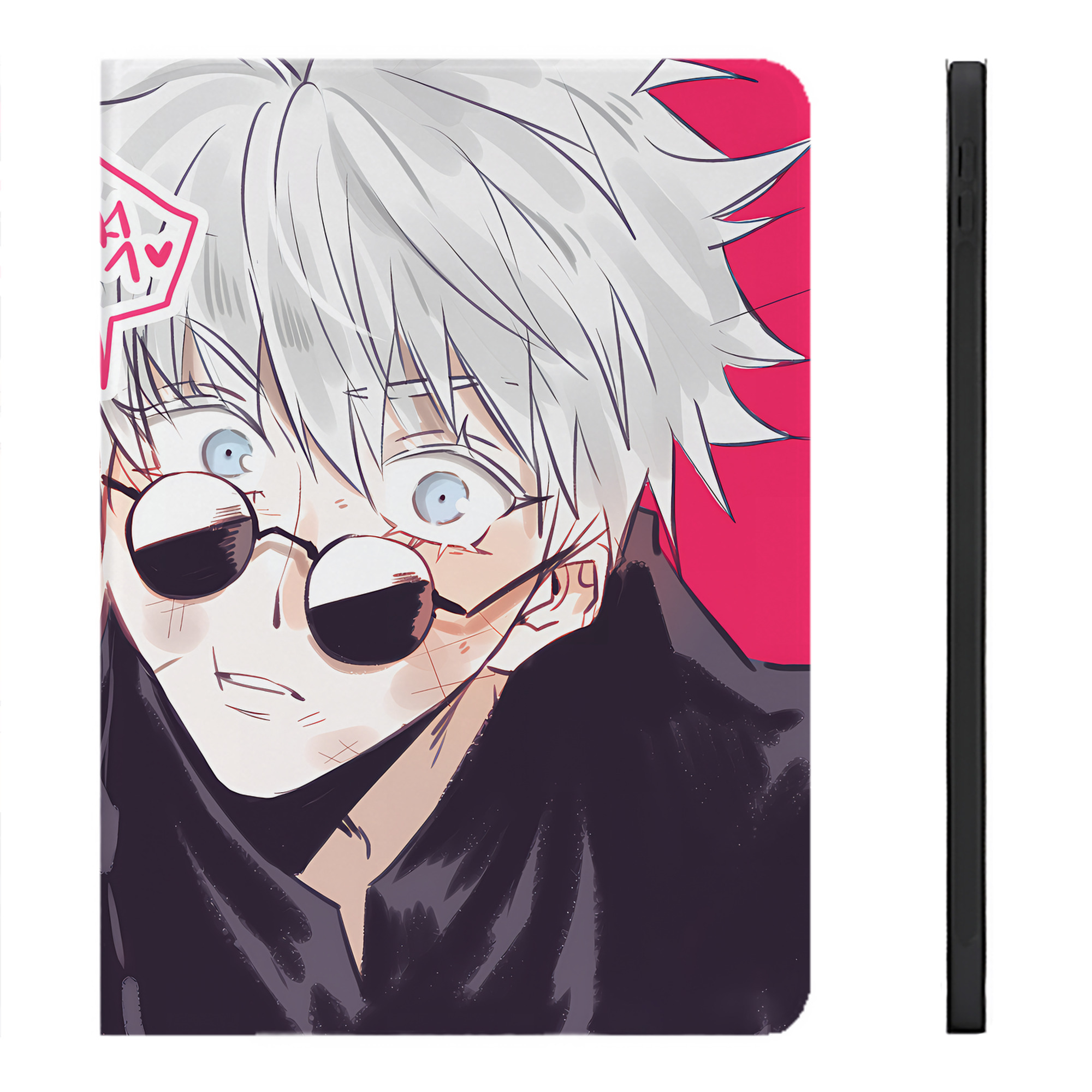 （画像用） 呪術廻戦 Jujutsu Kaisen IPadケース ペンホルダー付き ブックスタイルデザイン